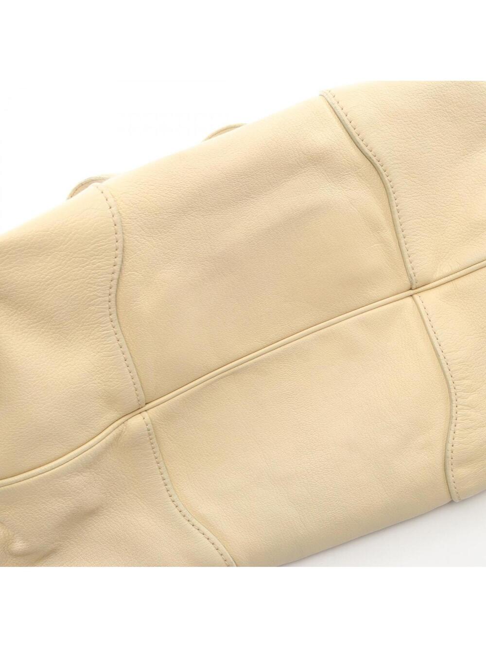 Celine Logo Shoulder Handbag Leather #280311C35B - Picture 6 of 9